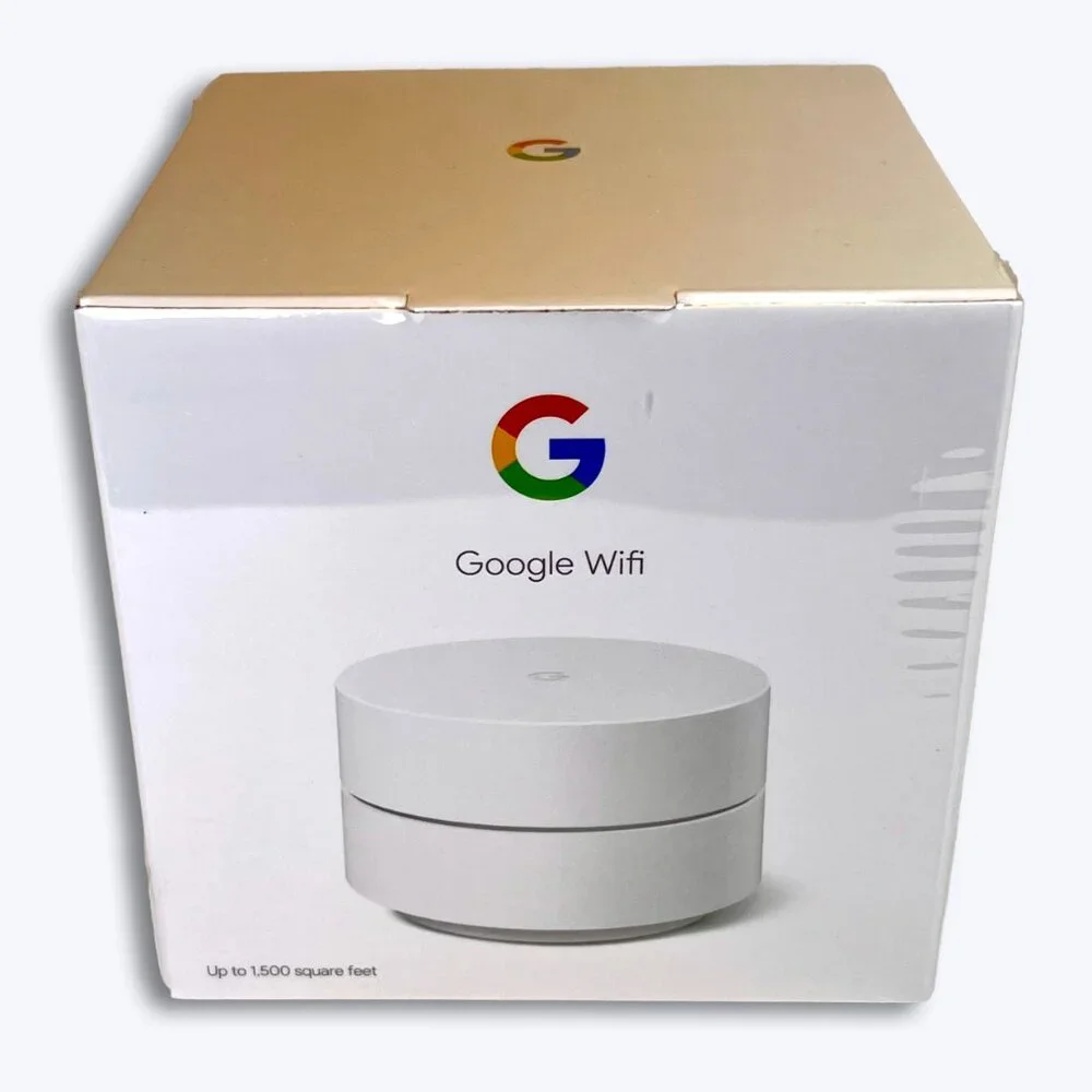 Google WiFi Point AC1200 2.4 GHz Router GA02430-US Wi-Fi Snow White Sealed NEW